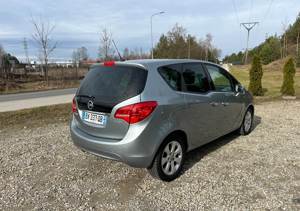 Opel Meriva cena 22900 przebieg: 138000, rok produkcji 2011 z Olkusz małe 56